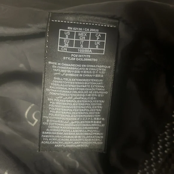 Guess Coat Small - Picture 7 of 7